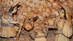 España: Arman pesebre hecho con más de 6 mil conchas marinas