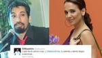 Aldo Miyashiro felicitó a Erika Villalobos a través de Twitter