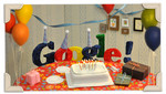 Google se rinde homenaje con doodle 'regalón'