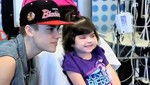 Justin Bieber realiza visita sorpresa a pacientes en un Hospital (video)