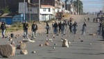 Carreteras de ingreso y salida a Cajamarca siguen bloqueadas