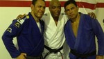 Hermanos Nogueira y Anderson Silva entrenan jiu jítsu juntos