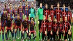 Conozca las alineaciones del A.C Milan vs. Barcelona