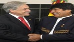 Sebastián Piñera y Evo Morales sostuvieron reunión en privado