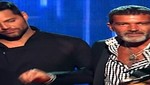 Antonio Banderas le da 'palmadita' a Ricky Martin
