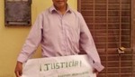 Profesor huarochirano se encadena en la puerta del Gobierno Regional de Lima