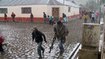 Zonas altas de la sierra central sufrirán granizadas y nieve desde hoy