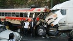 Cusco: tres muertos y 20 heridos deja accidente de tránsito