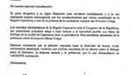 Congresistas cajamarquinos  piden a Primer Ministro suspensión del Proyecto Conga y  Mesa de Diálogo