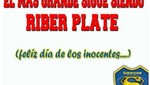 Día de los inocentes: los xeneizes se burlan de River Plate