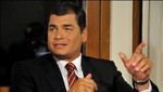 Rafael Correa a la prensa: 'Ustedes tienen poder'