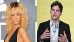 Rihanna esquiva preguntas sobre Ashton Kutcher