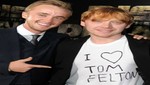 Rupert Grint sorprende a Tom Felton