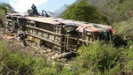 Huancavelica: Accidente deja 4 muertos y 22 heridos de gravedad