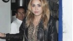 Miley Cyrus asiste a fiesta de cumpleaños de Kelly Osbourne