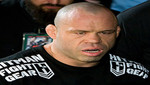 Wanderlei Silva después de caer ante Chris Leben