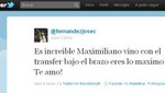 'Zlatan' Fernández salta en un pie en Twitter
