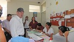 El ministro de Salud visitó a damnificados de Ica