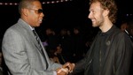 Chris Martin mantiene buena amistad con Jay-Z
