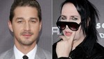 Shia LaBeouf y Marilyn Manson se van a las manos