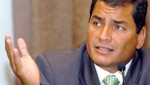Rafael Correa: 'Hay un sector de la prensa que debe ser regulado'