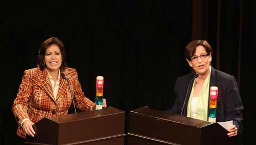 Lourdes Flores y Susana Villarán frente a frente