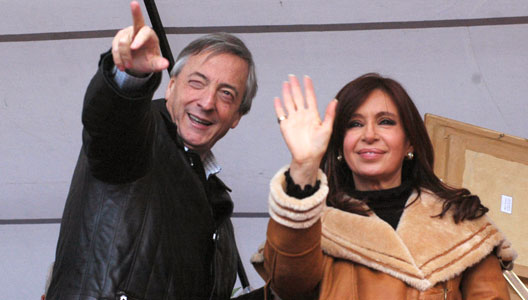 Kirchner, líder en tiempo de crisis