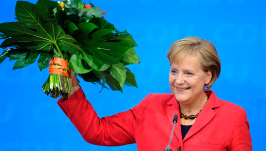 MERKEL GANA EN ALEMANIA