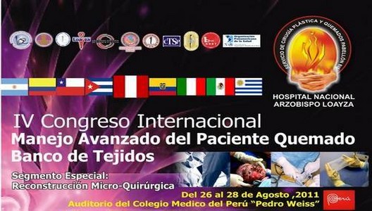 IV Congreso Internacional de Manejo Avanzado del Paciente Quemado y Banco de Tejidos