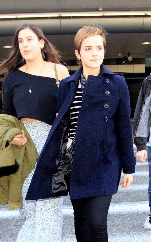 Emma Watson pasó el Año Nuevo en EU