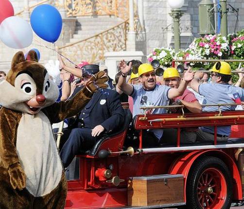 Mineros chilenos visitan Disney World