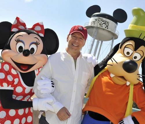 Bruce Willis un 'tipo duro' en Disney