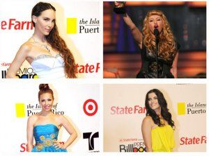 Paulina Rubio, Thalía, Nelly Furtado y Belinda ¿Quién fue la más sexy en los Billboard 2010?