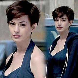 Anne Hathaway se corta el pelo para la pelicula One Day