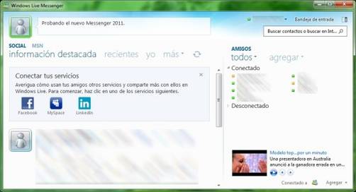 Windows Live Messenger 2011