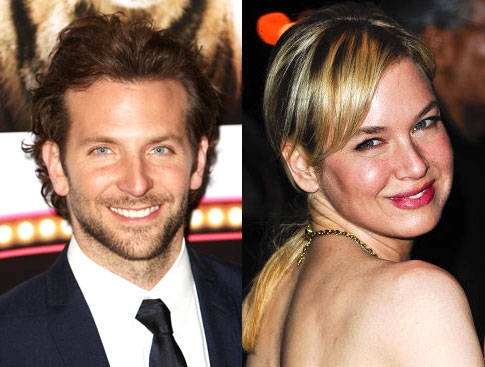 Bradley Cooper confesó que ama a Renée Zellweger