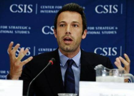 Ben Affleck en busca de fondos para una película sobre el Congo