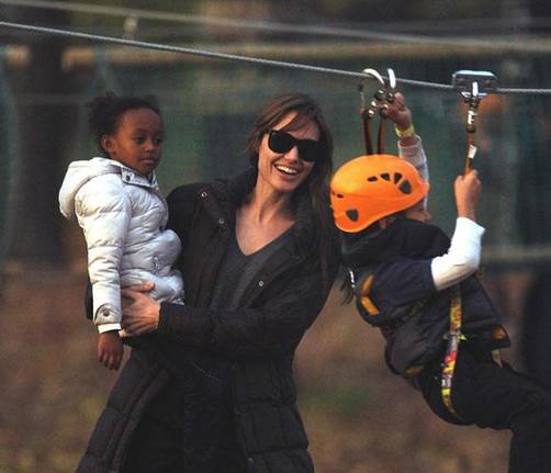 Angelina Jolie: 'Mi prioridad son mis hijos'