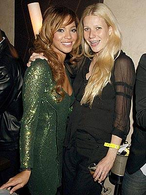 Gwyneth Paltrow considera que Beyoncé es alucinante