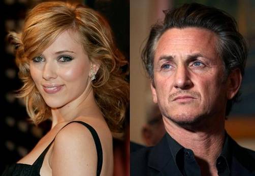 Sean Penn y Scarlett podrián ser algo más que amigos