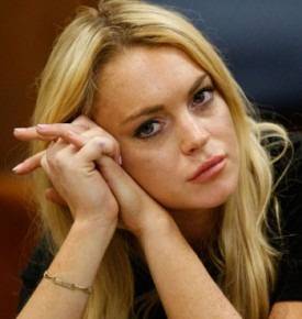 Lindsay Lohan salió en libertad Lindsay Lohan salió en libertad