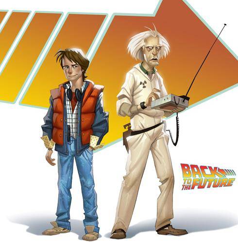 Artwork y primeros detalles del juego de Regreso al Futuro