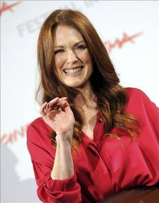 Julianne Moore recibe el premio Marco Aurelio Acting Award en el Festival de Roma