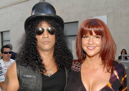 Slash ya no se divorciaría de Perla Ferrar