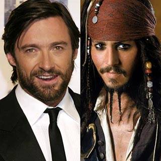Jack Sparrow fue escrito inicialmente para Hugh Jackman
