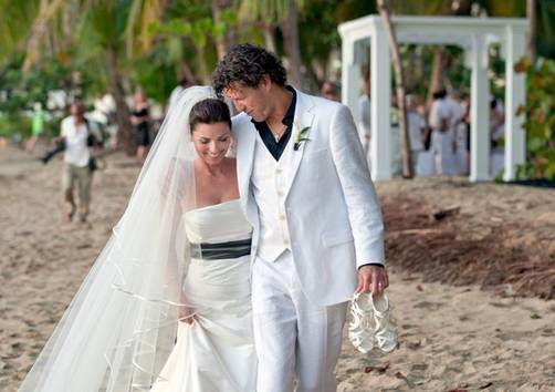 Fotos de la boda de Shania Twain y Frederic Thiebaud