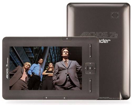 ARCHOS 70b eReader, nuevo lector con pantalla de 7 pulgadas y WiFi