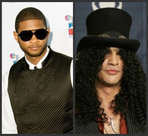 Slash y Usher podrían cantar en el Super Bowl