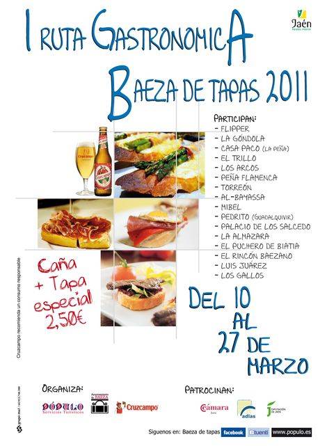 I Ruta Gastronómica de Tapas en Baeza