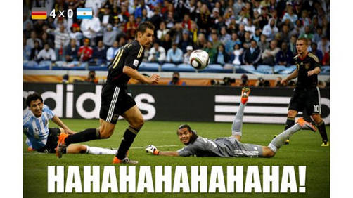 Mundial Sudáfrica 2010: Prensa brasileña se burló de Argentina Mundial Sudáfrica 2010: Prensa brasileña se burló de Argentina